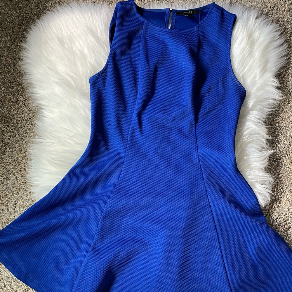 Forever 21 midnight blue dress